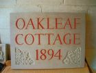 house sign