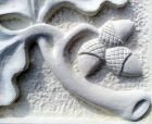 Oakleaf close up