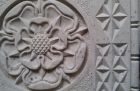 Tudor rose design